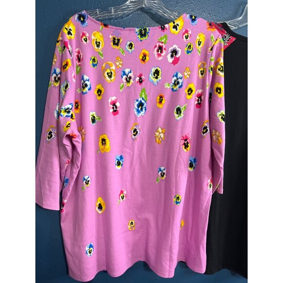 LuLaRoe ,Quacker Factory & BIBI XL Shirt Bundle - Picture 12 of 14